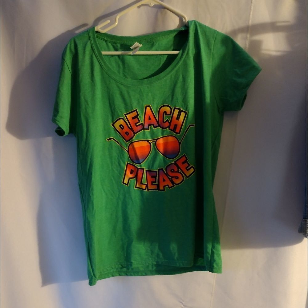 Beach Please tee 